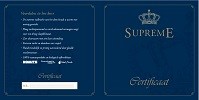 Certificaat Supreme dekbed
