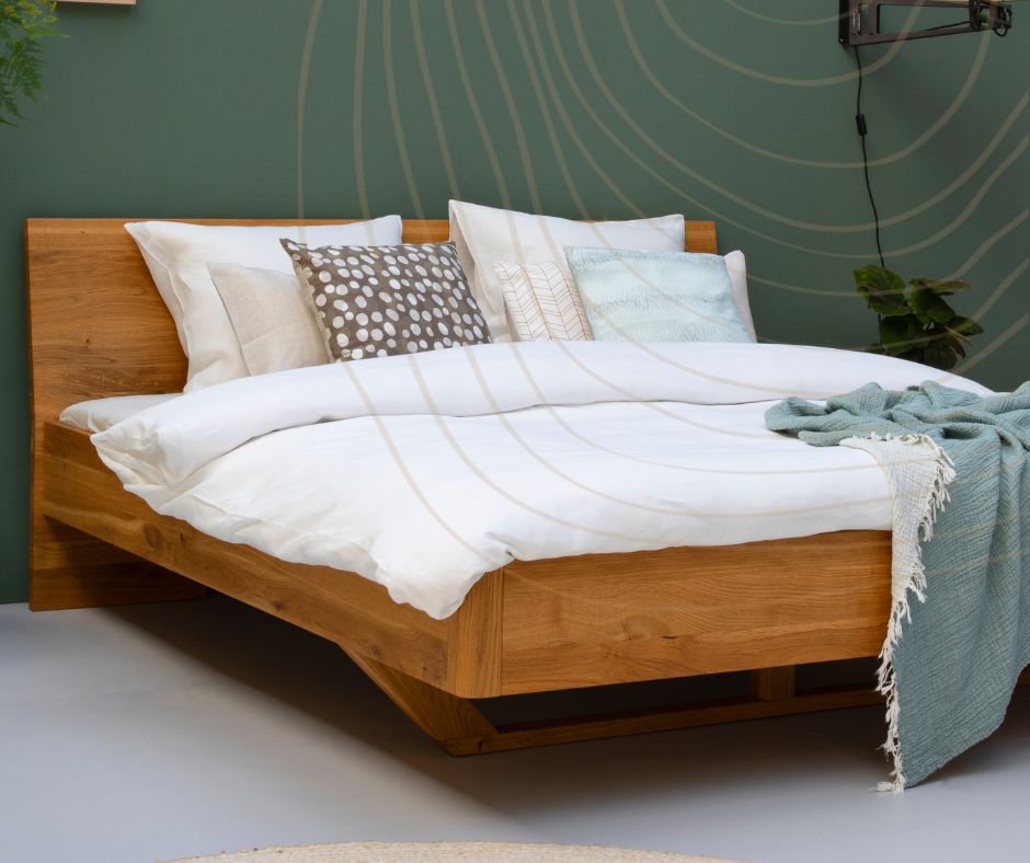 Massief houten bedden