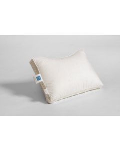 Duurzaam Millenium Kussen van Bedaffair met zacht diervriendelijk dons en ondersteunend natuurlatex