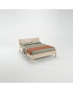 Houten bed massief blank esdoorn