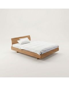 Zwevend houten bed Holzmanufaktur