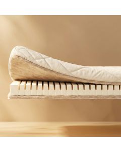 Natuurlatex topper NUBA met zijde en wol Prolana