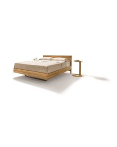 TEAM 7 bed FLOAT zwevend design massief hout metaalvrij
