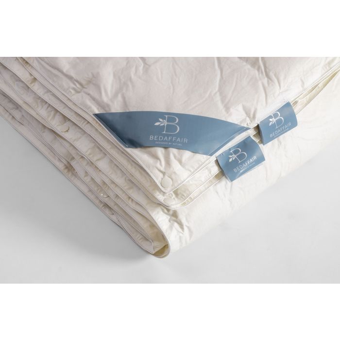 ECOLUXE PREMIUM, ganzendons dekbed van Bedaffair, warmteklasse 3+4, 4 seizoenen dekbed, met lente-herfst deel en zomer deel, duurzaam dekbed voorzien van Down pass certificaat.