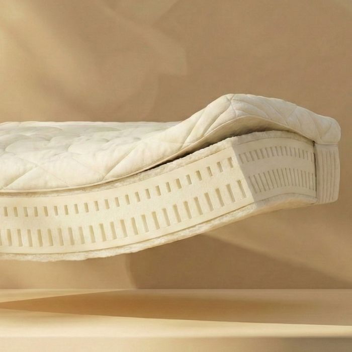 Natuurlatex Matras Dormiente Natural Eco met biologisch katoen en wol