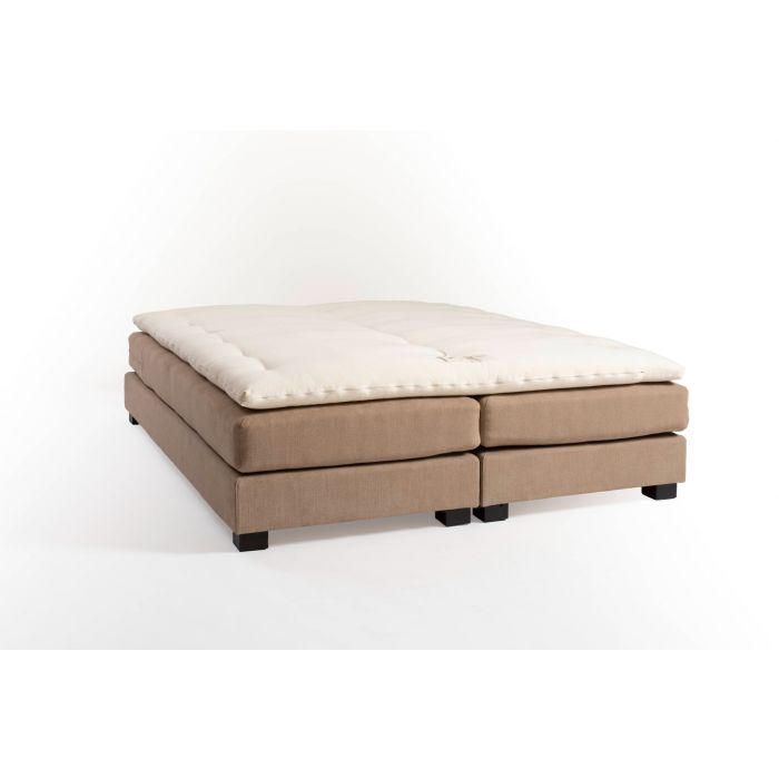 eco boxspring elegance van bedaffair, luxe boxspring van hoge kwaliteit en handgemaakt. boxspring met topper en matras.