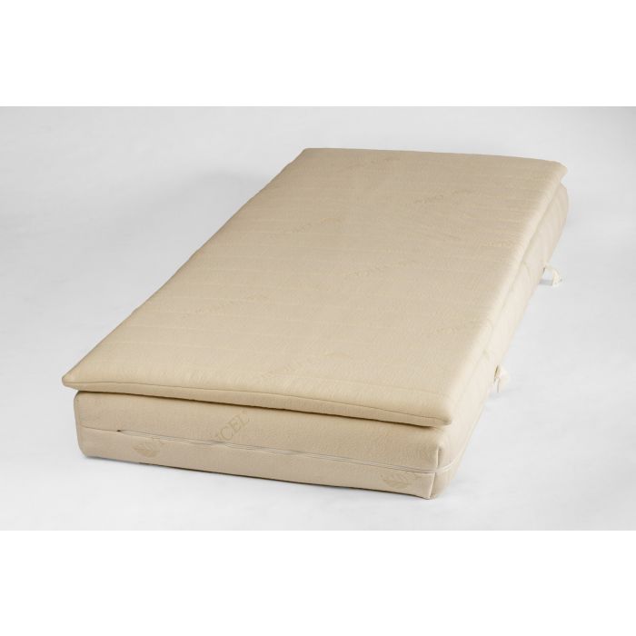 Reclebare Topper Natuurlatex, Duurzame Topper, Circulair, Bedaffair, Natuurlatex Opdekmatras,