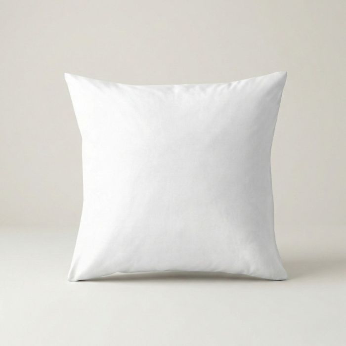 Molton kussensloop biologisch katoen wit