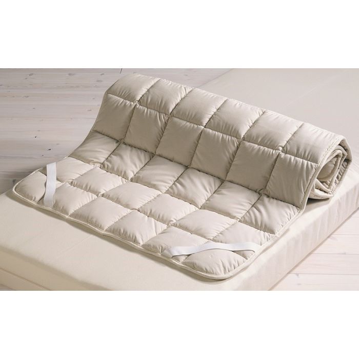 Onderdeken CESENA Light wollen topdekmatras biologisch Prolana