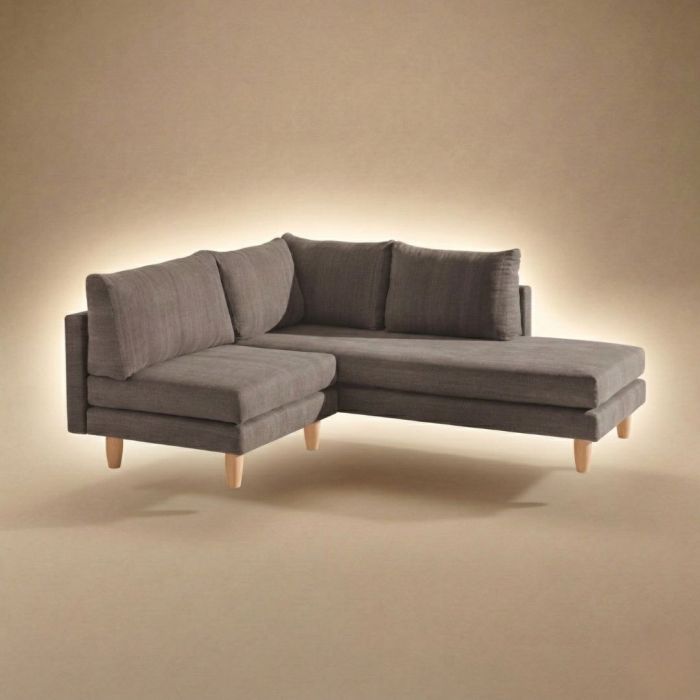 Duurzame bank Dormiente Lounge S De 100% Natuurlijke Kleine Hoekbank