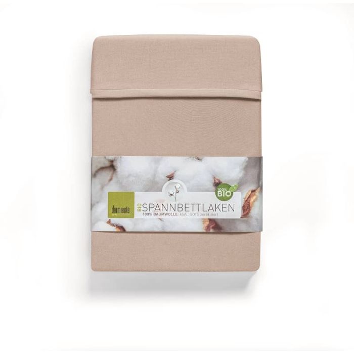 Hoeslaken jersey poeder