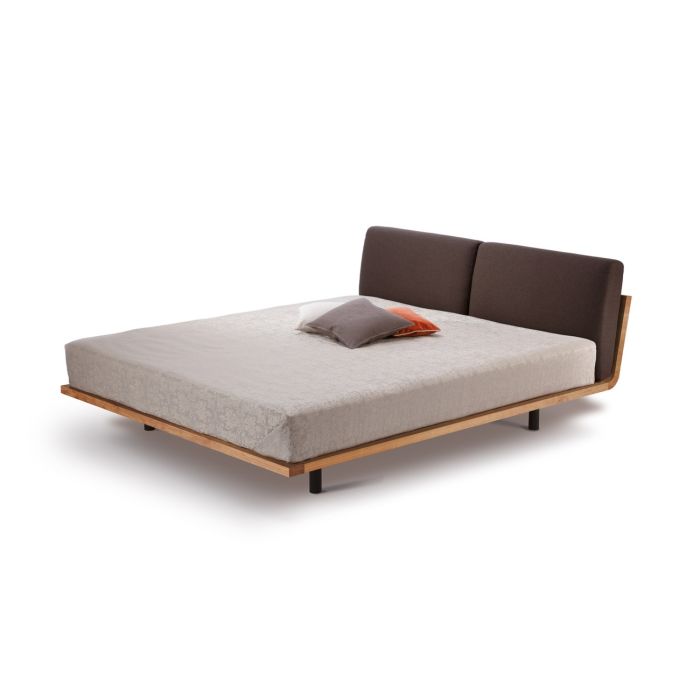Massief houten design bed Swing-180x200-kersen
