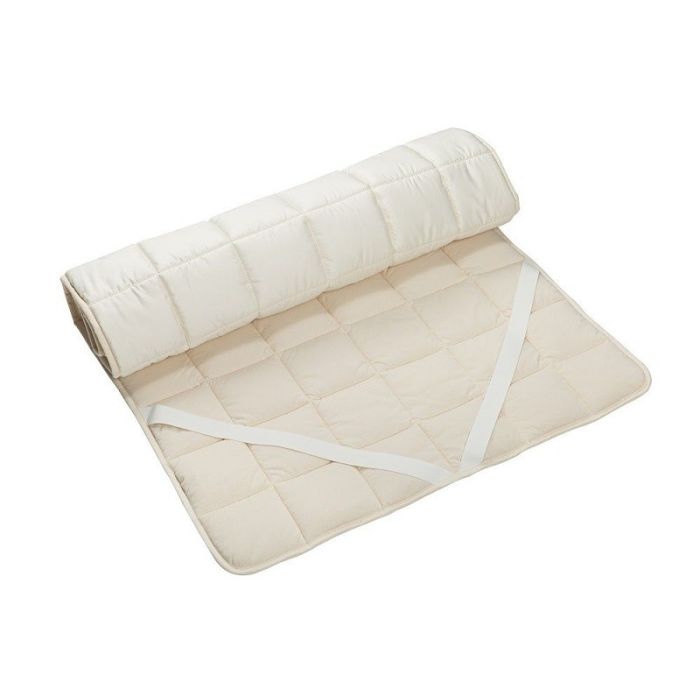 Matras oplegger katoen FIRENZE katoenen onderdeken wasbaar Prolana 