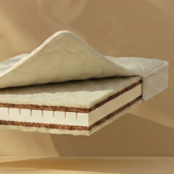 Natuurlatex Matras Dormiente Natural Basic 3 met paardenhaar
