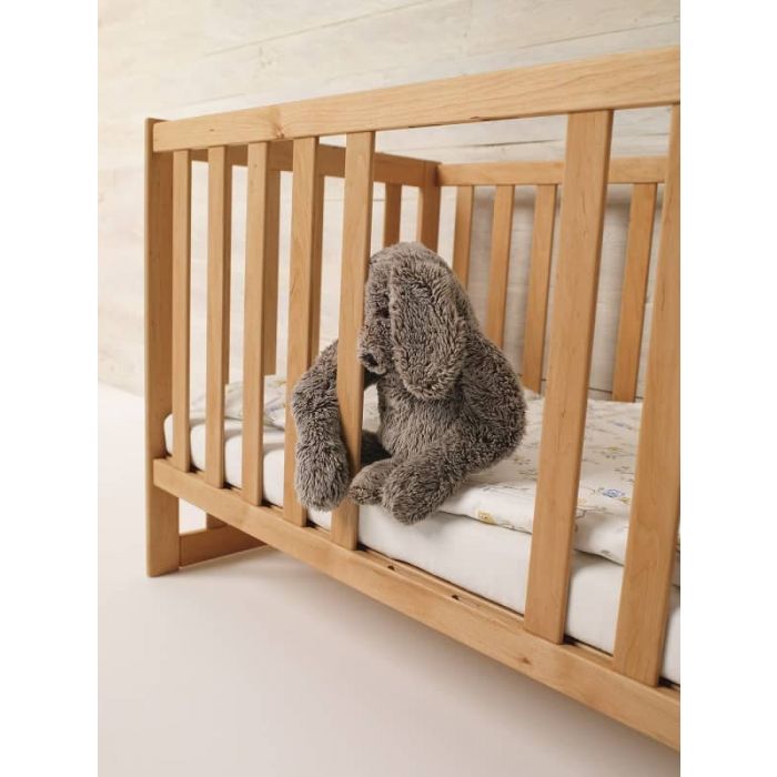 Cabino Babybed / Ledikant Zoë verstelbare bodem 60x120 cm - Zwart