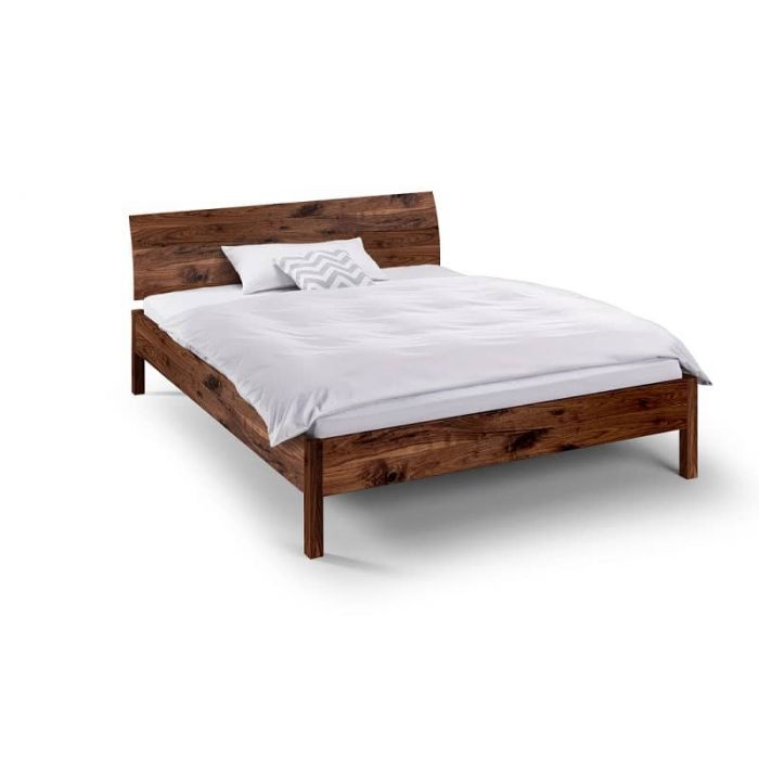 Houten ledikant BASIC wild noten