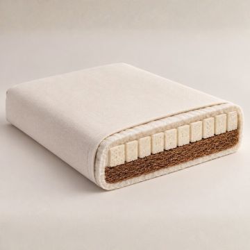 Ledikant matras Livia, keerbaar met natuurlatex en kokos