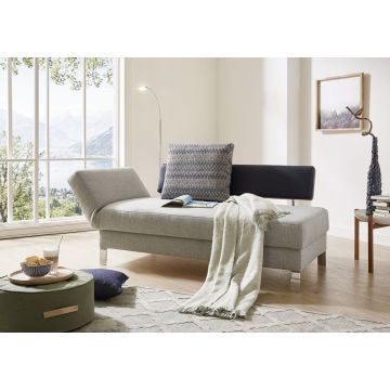 Chaise longue SOLO design bank natuurlijk Wolkenweich