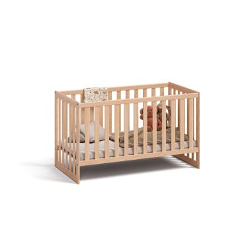 Houten baby bed ledikant TEAM 7 massief elzenhout