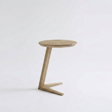 Houten bijzettafel eiken Bedaffair