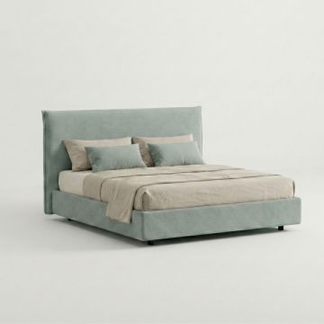 Gestoffeerd bed met hoofdbord Eterna Bedaffair