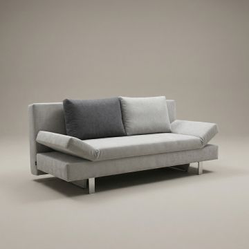 Duurzame 2 persoons zitbank slaapbank JOY, Handgemaakt van Hoge Kwaliteit