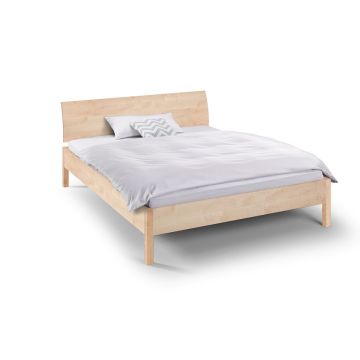 Houten ledikant BASIC massief hout bedframe Holzmanufaktur-200x200-esdoorn
