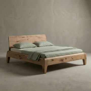 Massief houten bed GONDA Dormiente 180x200 Wildeiken