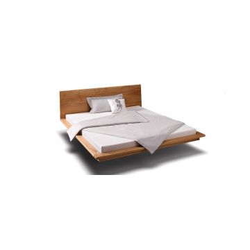 Massief houten design bed MATIS – showroommodel 160x200 cm eikenhout