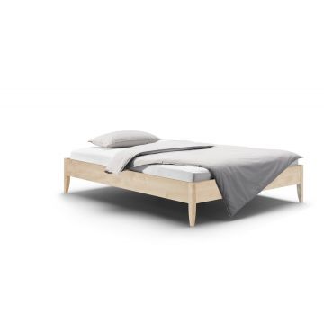 Sierlijk design bed SANJA PURE massief hout Holzmanufaktur