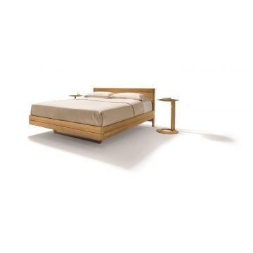 TEAM 7 bed FLOAT zwevend design massief hout metaalvrij
