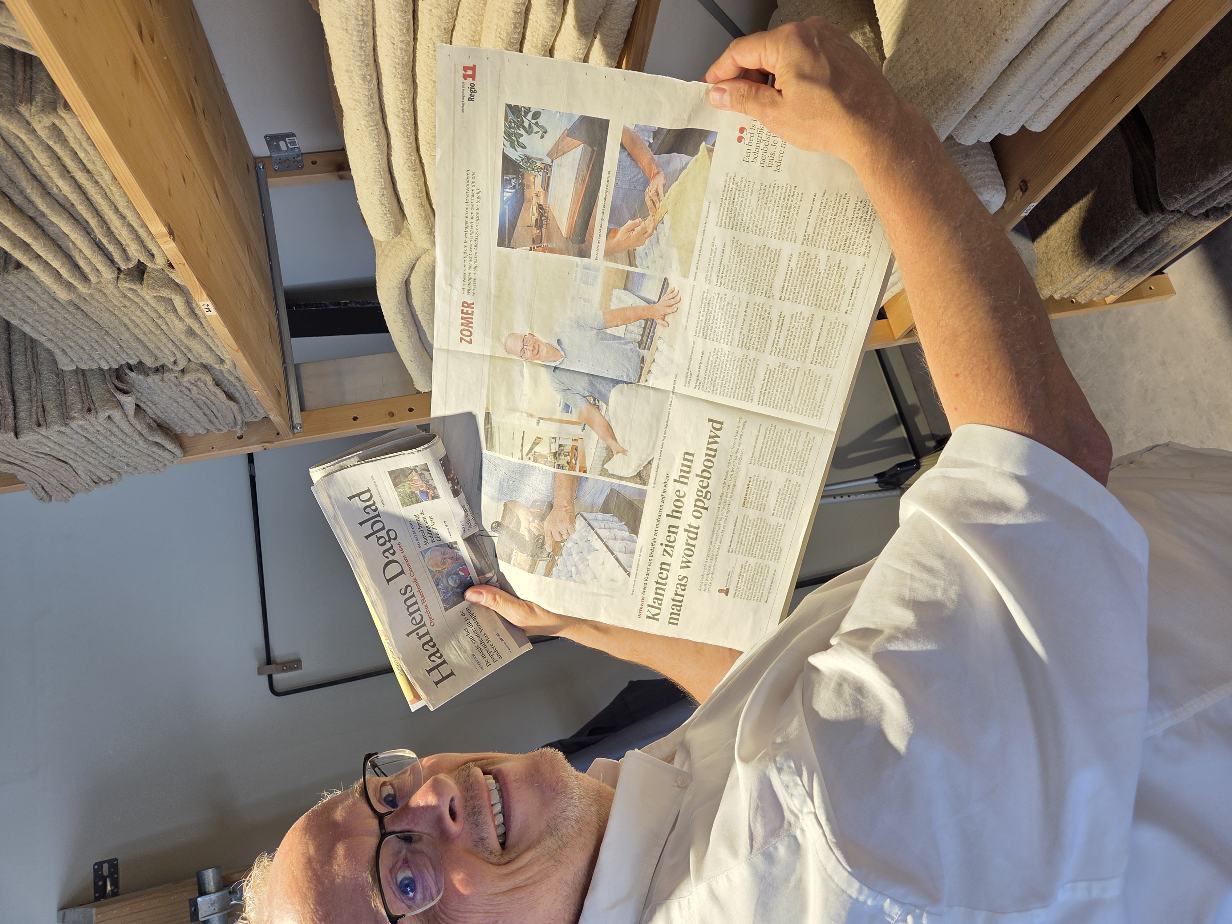 Bedaffair in het Haarlems Dagblad