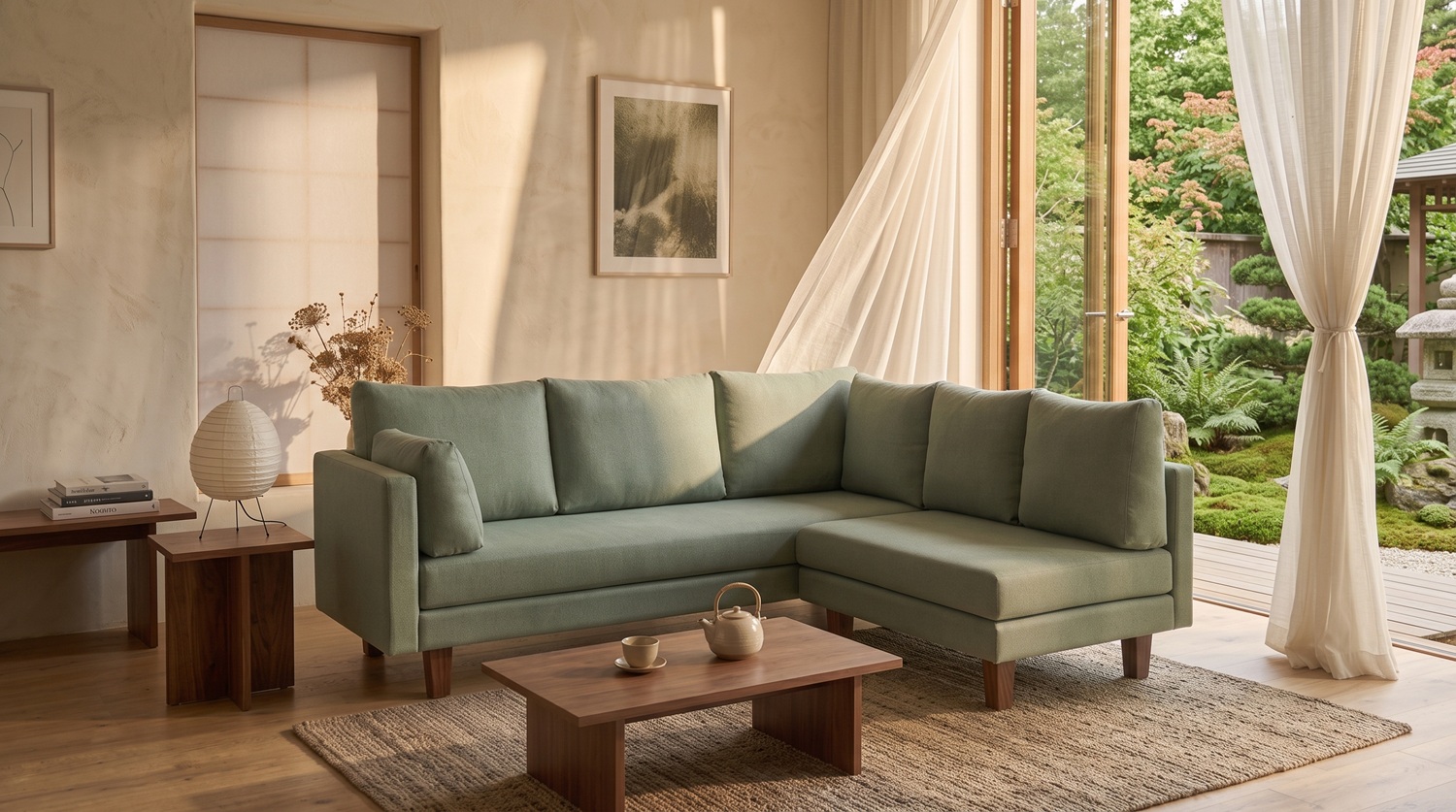 Een modulaire bank of elementenbank zonder schadelijke stoffen Bedaffair
