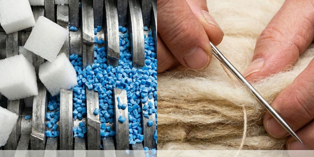 Feiten en fabels: Waarom een natuurlijk matras écht circulair is en waarom polyester recycling vaak een economische illusie blijkt