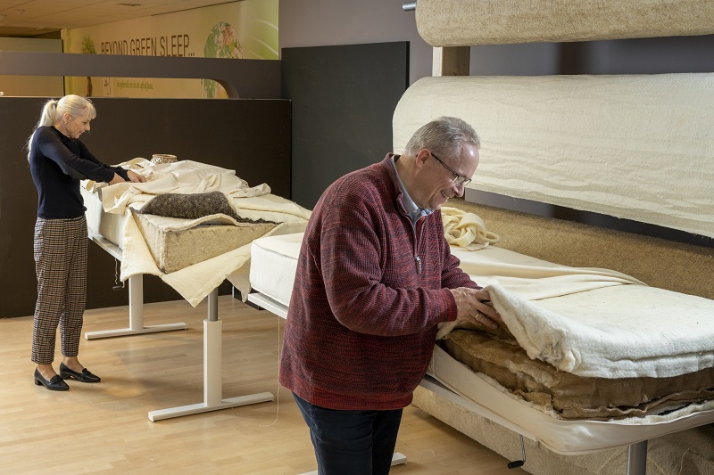 Bedaffair's eerste matras reparatie-atelier