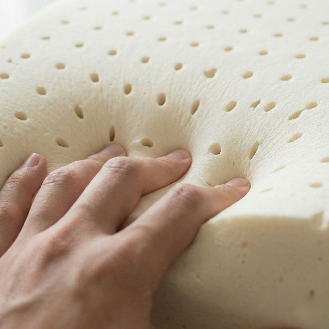 Kern van 100% natuurlijk rubber Hevea Brasiliensis met open celstructuur