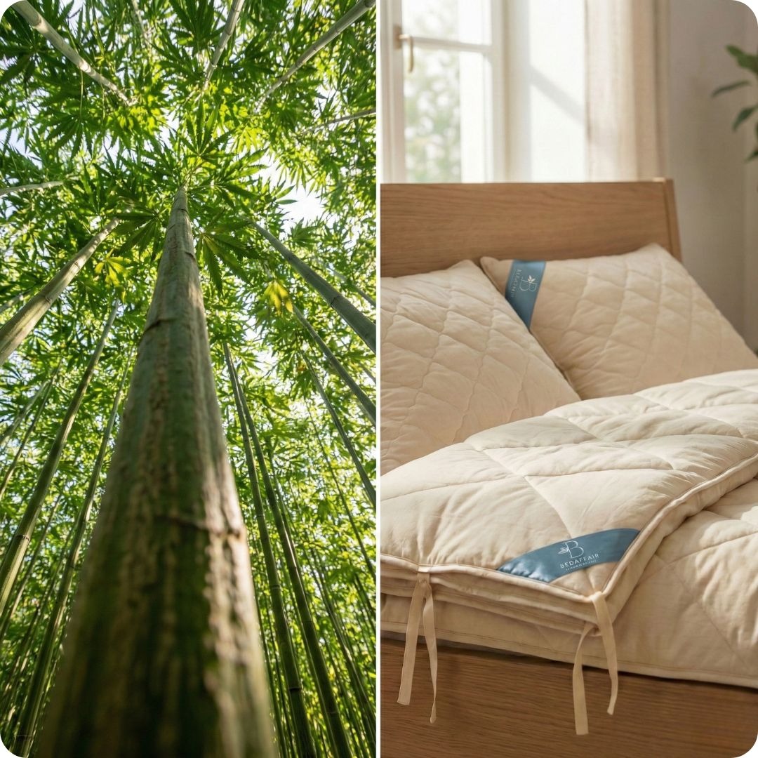 Van plant tot dekbed - duurzame hennep teelt zonder pesticiden Bedaffair