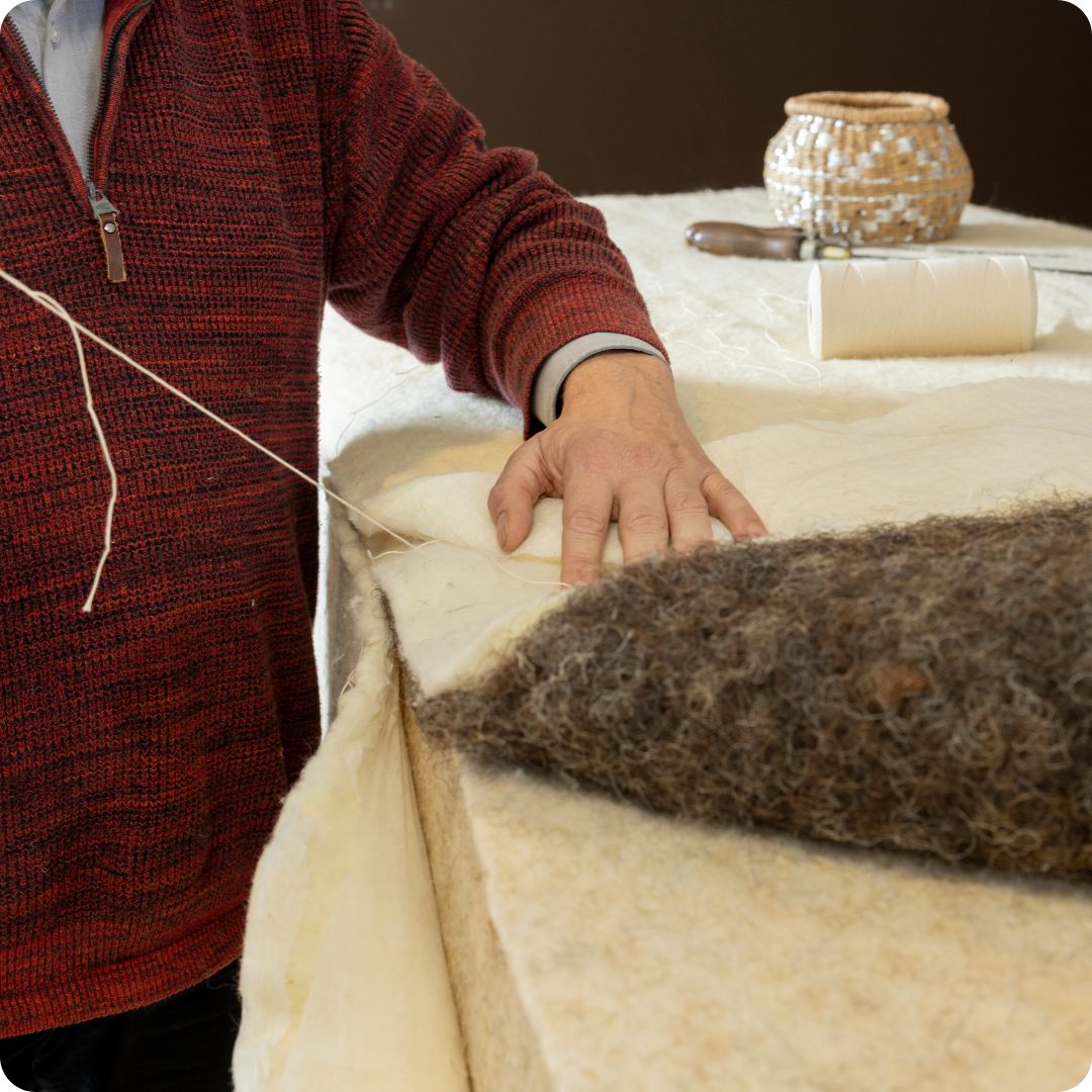 Handgemaakte natuurlijke matrassen van Bedaffair, eerlijk geprijsd door korte ketens zonder onnodige marketingkosten.